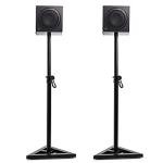 Adjustable 6 Height Metal Speaker Stands - Pair