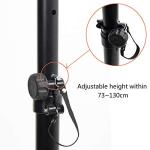 Adjustable 6 Height Metal Speaker Stands - Pair