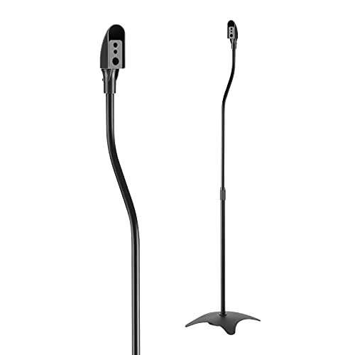 Universal Surround Sound Speaker Stands, Adjustable & Stylish