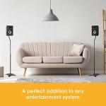 Universal Surround Sound Speaker Stands, Adjustable & Stylish