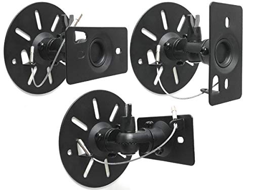 Elevate Your Sound Experience with DRALL INSTRUMENTS 2-Piece Wall Mounts for Audio Speakers