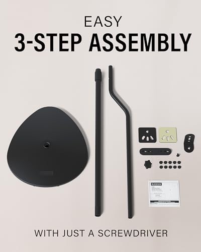 Adjustable Height Speaker Stand Set - Model HTBS