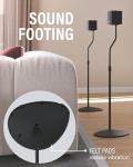 Adjustable Height Speaker Stand Set - Model HTBS