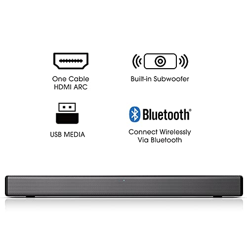 Hisense HS214 2.1 Channel Sound Bar with Built-in Subwoofer