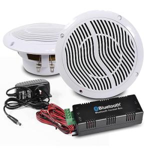 Bluetooth Moisture Resistant Ceiling Speaker Kit