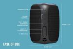 Portable Waterproof Bluetooth Speaker with Voice Control