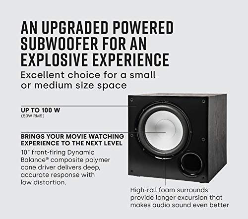 Polk Audio PSW108 Subwoofer - Explosive Sound