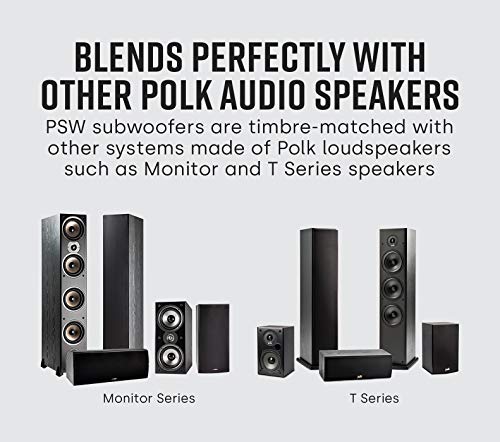 Polk Audio PSW108 Subwoofer - Explosive Sound