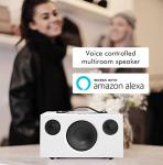 White Smart Speaker with Amazon Alexa