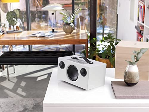 White Smart Speaker with Amazon Alexa