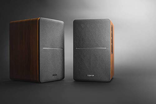 Edifier R1280DB Bluetooth Bookshelf Speakers - Wood Grain