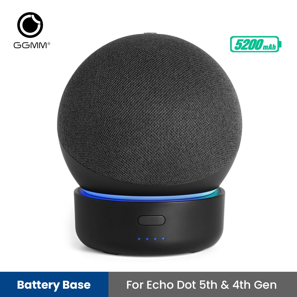 Portable Rechargeable Battery 5200mAh for Echo Dot