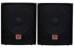 Pair of Rockville 15" Pro DJ Subwoofers