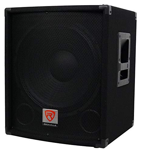 Pair of Rockville 15" Pro DJ Subwoofers