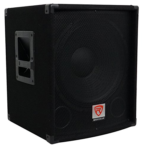 Pair of Rockville 15" Pro DJ Subwoofers