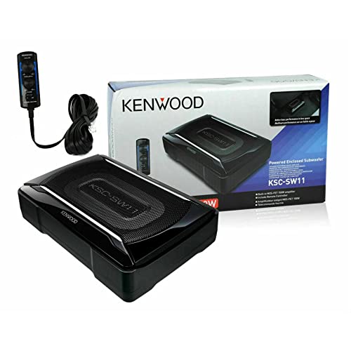 Kenwood Underseat Subwoofer with Passive Radiator