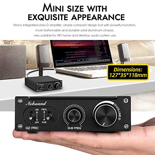 300W Mini Mono Subwoofer Amplifier for Home Speakers