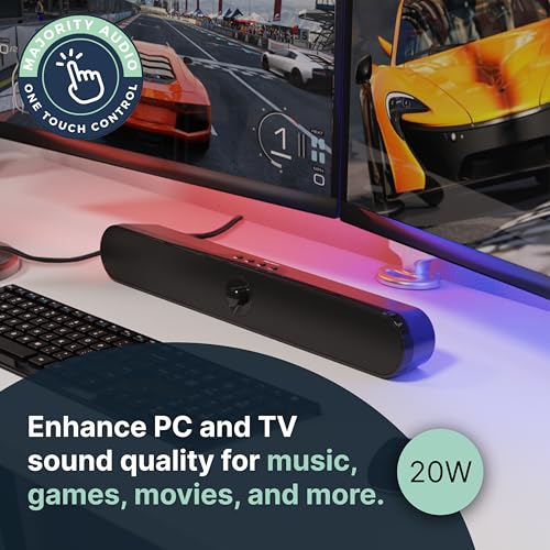 Atlas Bluetooth Sound bar for TV | 20 W Powerful Sound