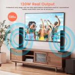 DR.J Soundbar with Subwoofer for TV