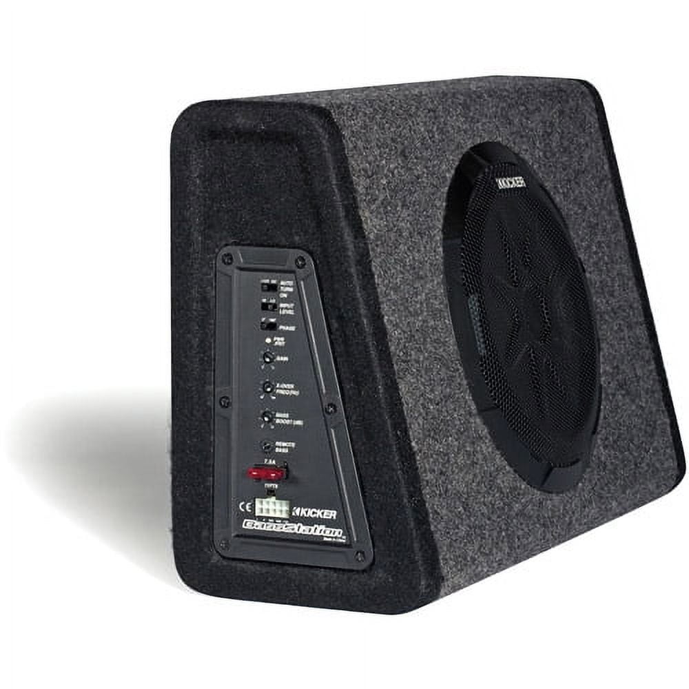 Kicker PT250 10" Subwoofer with Built-In 100W Amplifier