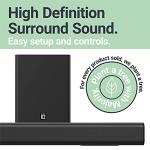 MAJORITY K2 Sound Bar Subwoofer | 150W 2.1 Stereo