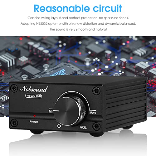 Nobsound 100W Digital Power Amplifier for Speakers