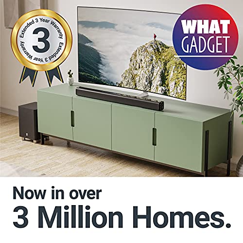 MAJORITY K2 Sound Bar Subwoofer | 150W 2.1 Stereo