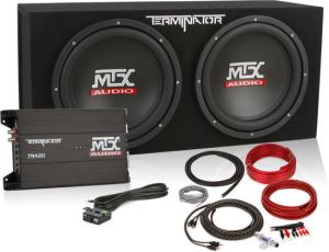 12" Dual Terminator Subwoofer Package with Amplifier