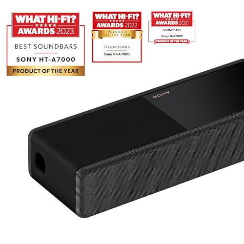 Sony HT-A7000 7.1.2ch Dolby Atmos Soundbar with Subwoofer