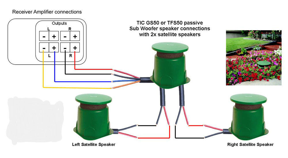 TIC GS50 - 250W 8" Professional Omni Subwoofer