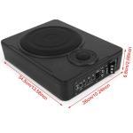 Slim Under-Seat Car Audio Subwoofer Speaker