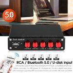 Bluetooth Hifi Integrated Amplifier for Passive Speakers/Subwoofer