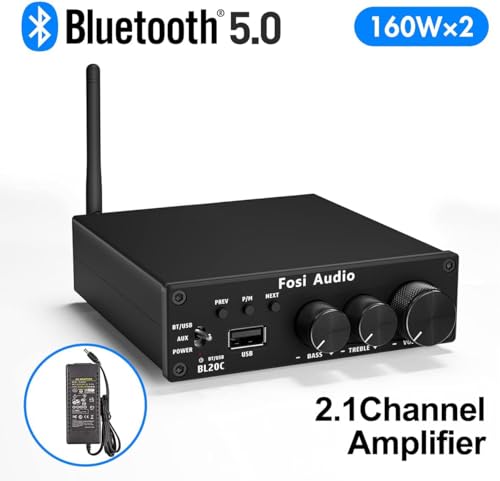 Fosi Audio BL20C Bluetooth Stereo Amplifier