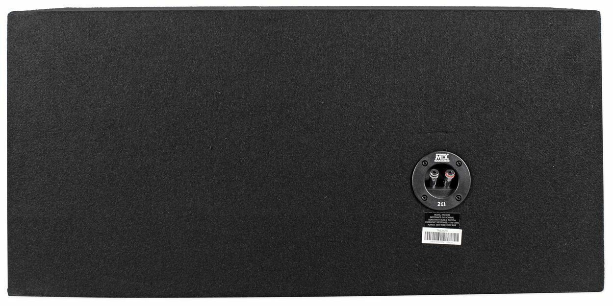 MTX Terminator Dual 12" Subwoofers with Amp Kit