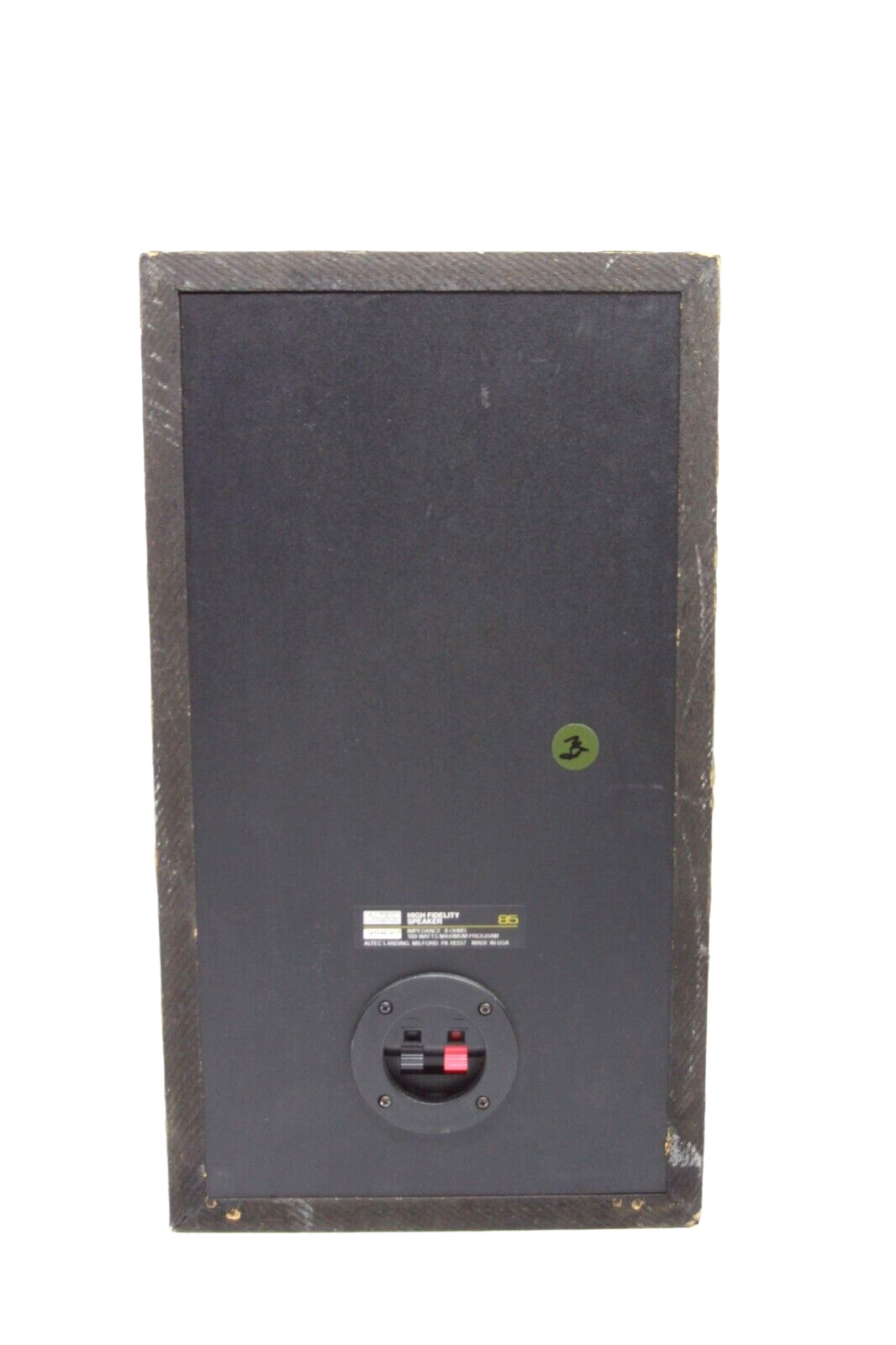 Single Altec Lansing High Fidelity Speaker 85 8 Ohms 35837