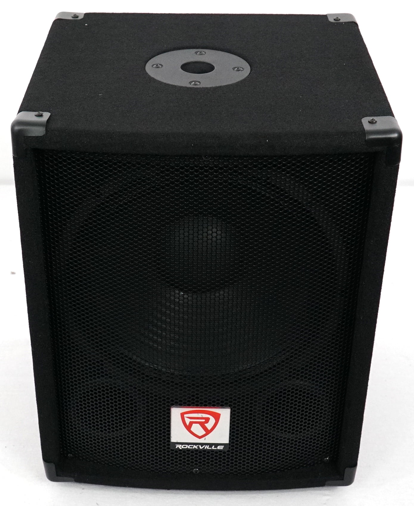 Rockville SBG1128 12" 600 Watt Passive Pro DJ Subwoofer, MDF Cabinet/Pole Mount