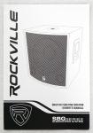 Rockville SBG1128 12" 600 Watt Passive Pro DJ Subwoofer, MDF Cabinet/Pole Mount