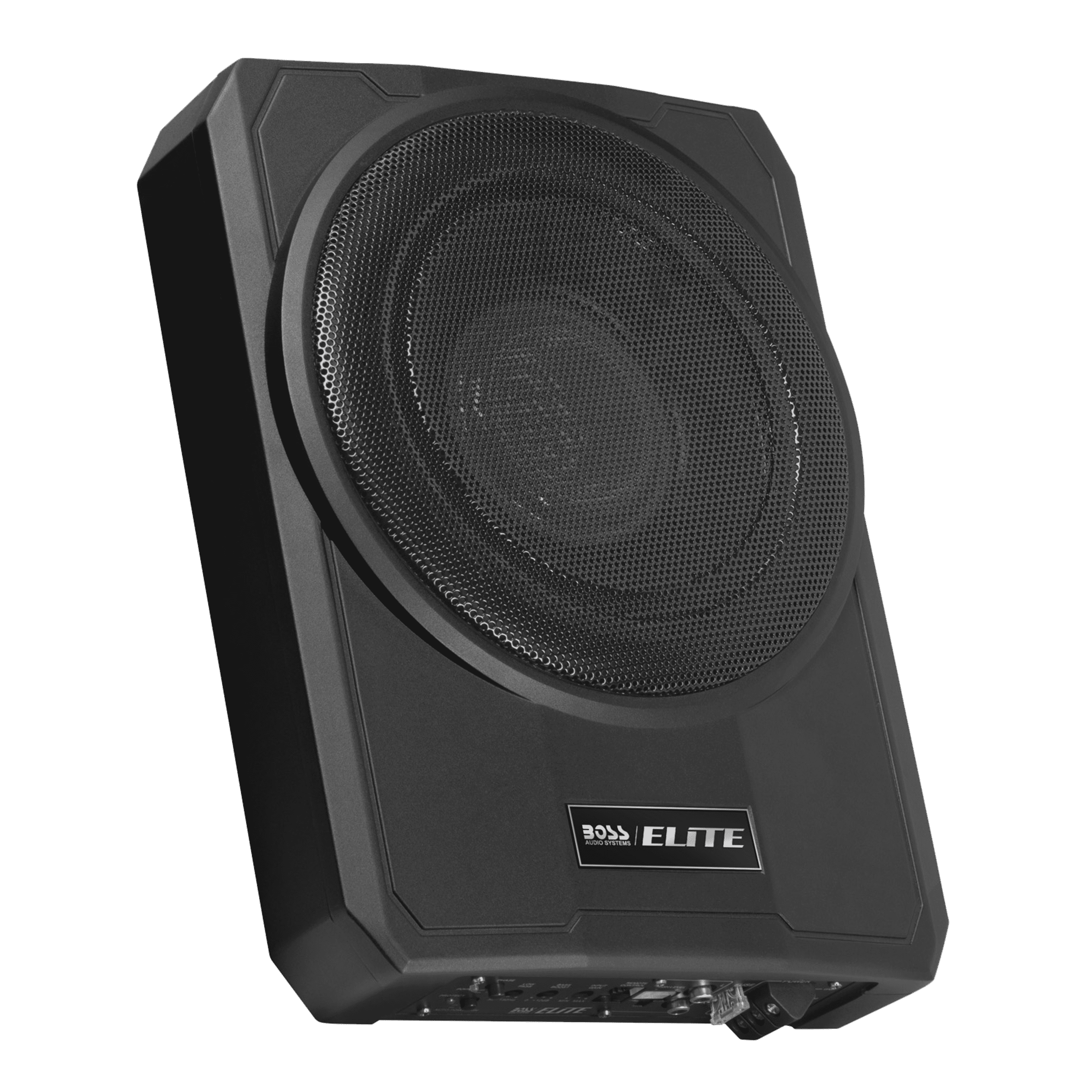 10" Low-Profile Car Subwoofer with Amplifier