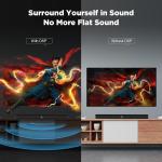 Split Sound Bars for Ultimate TV Surround Sound