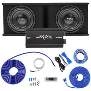 Skar Audio Dual 12" Subwoofer with Amplifier