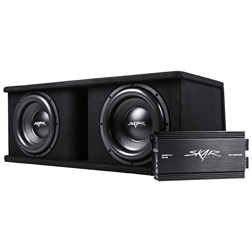Skar Audio Dual 12" Subwoofer with Amplifier