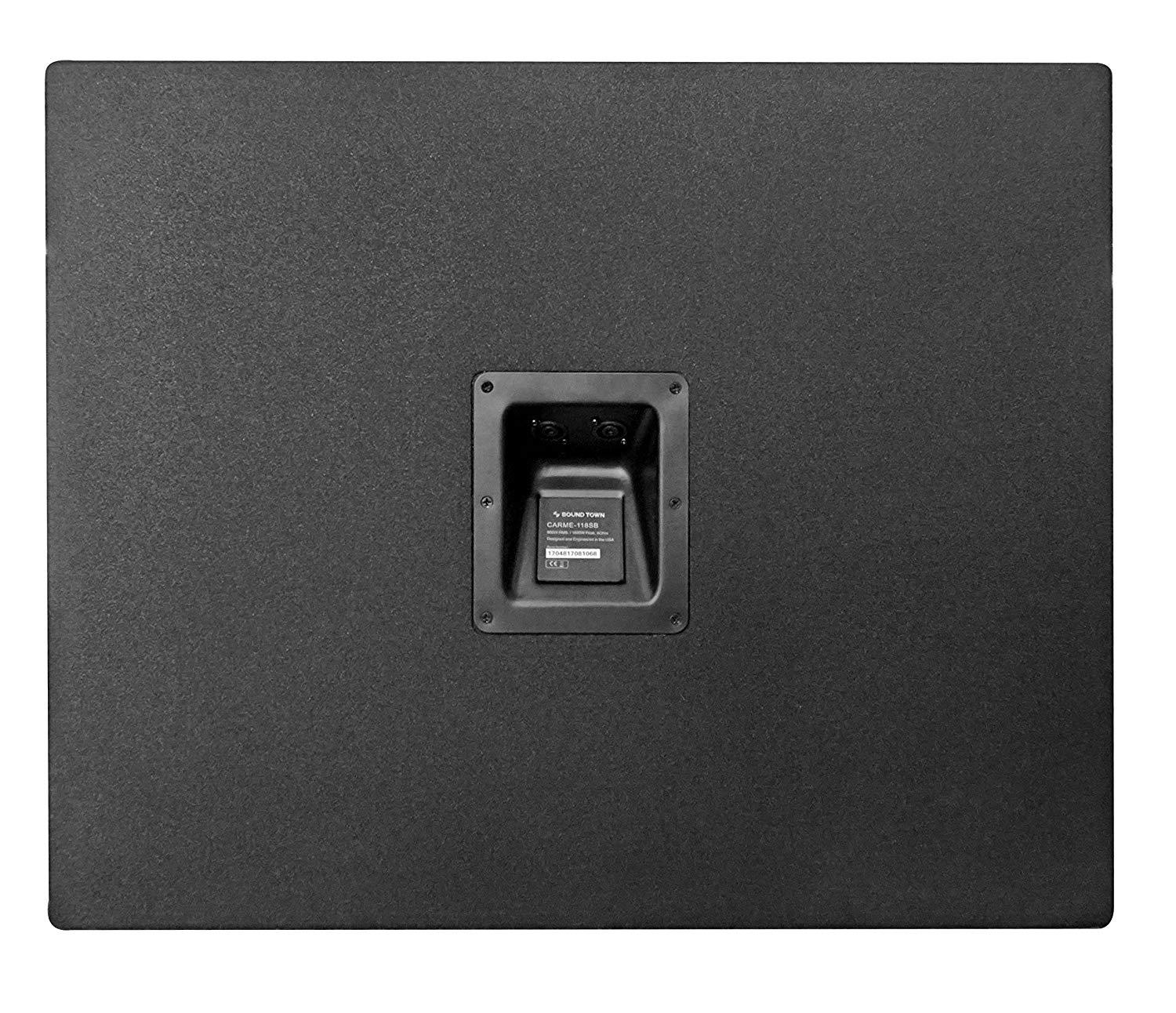Sound Town CARME Series 18" 1600W PA/DJ Passive Subwoofer (CARME-118SB)