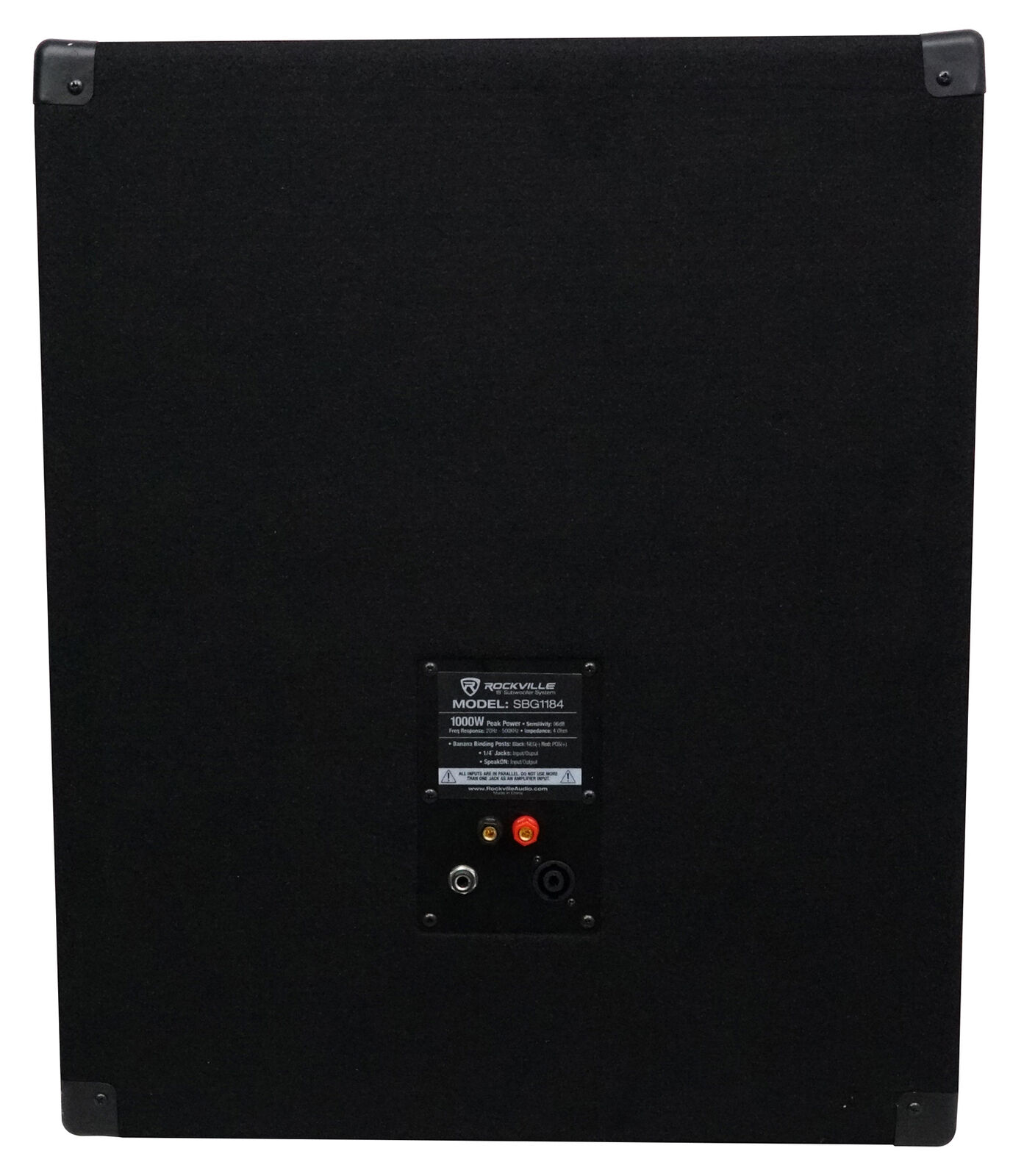 18" Rockville DJ Subwoofer - 1000W