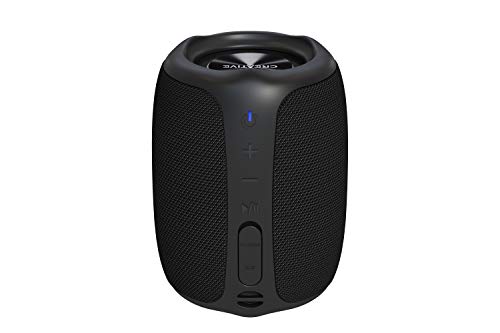 Portable Waterproof Bluetooth Speaker with Voice Control