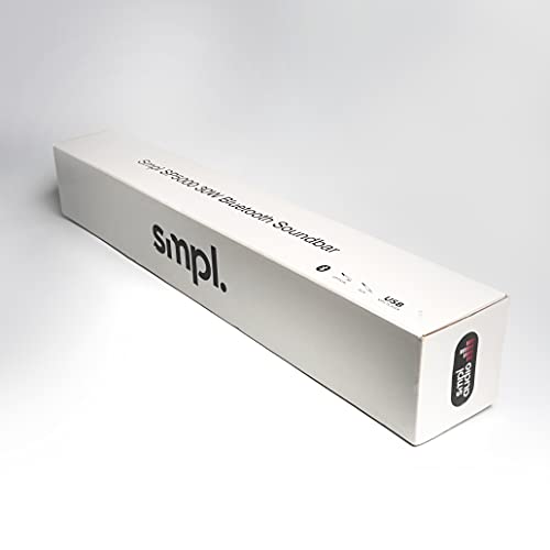 30W Bluetooth Soundbar with Coaxial Input - Black