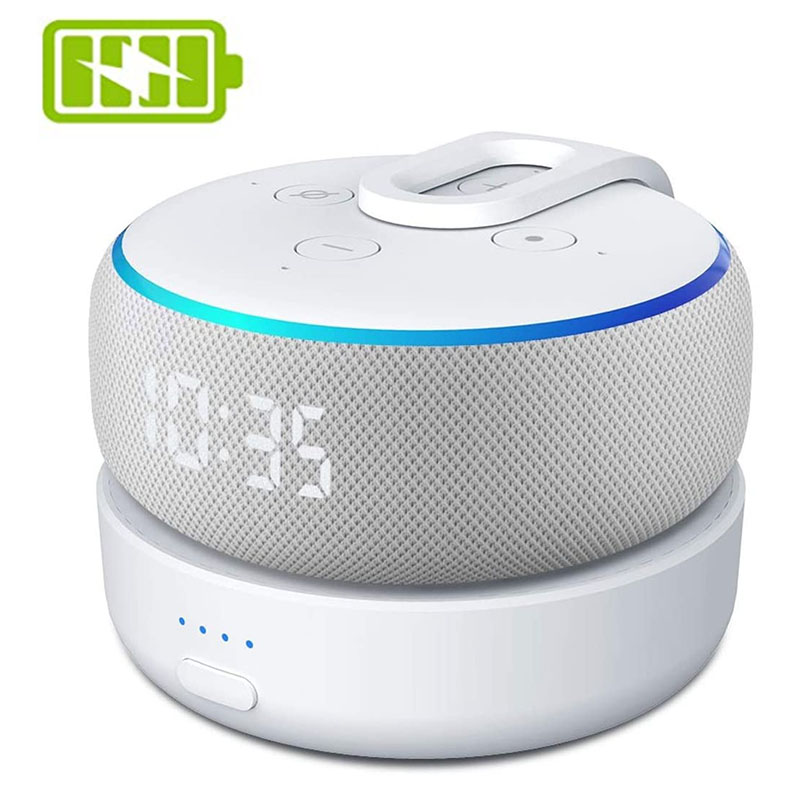 GGMM D3 Battery Base for Amazon Echo Dot