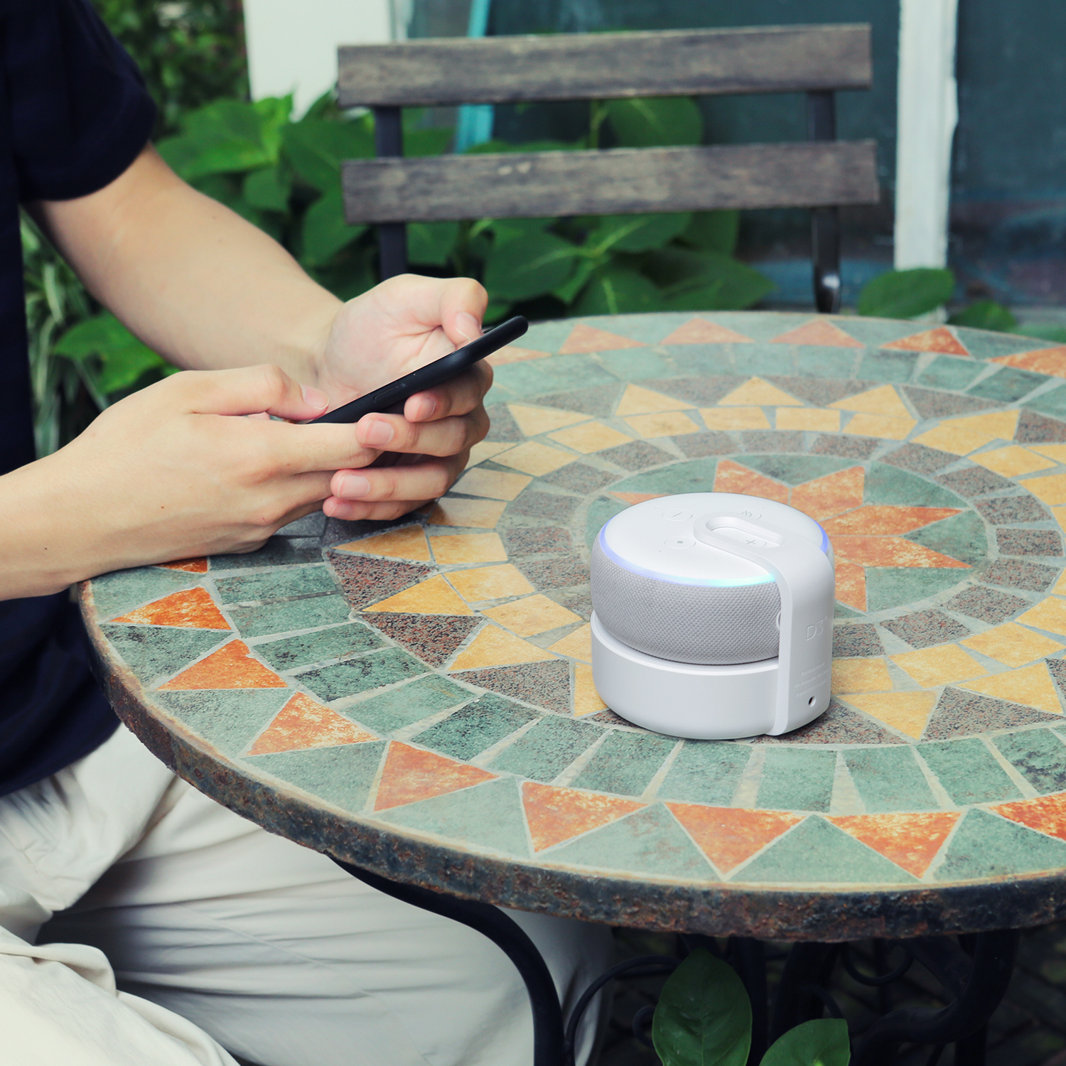 GGMM D3 Battery Base for Amazon Echo Dot
