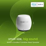 Mini Waterproof Bluetooth Speaker with Alexa Built-In