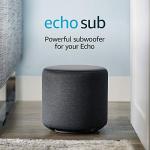 Echo Sub: Powerful Subwoofer for Compatible Echo