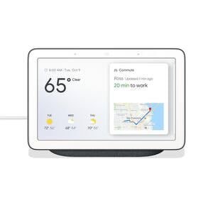 Charcoal Google Nest Hub with Assistant